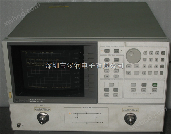 50M-40GHz 微波网络分析仪 HP8722A 销售，租赁，回收，维修