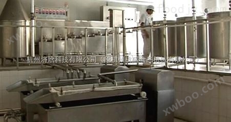 冲浆板豆腐生产设备