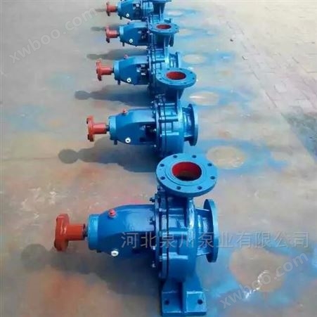 铸铁增压抽水小型离心泵单级单吸清水泵