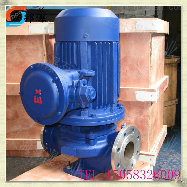 立式单级单吸管道油泵 YG防爆管道泵 油泵参数