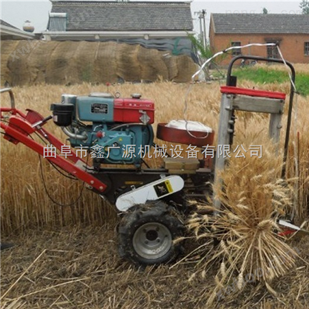 鑫广源四轮前置收割机 玉米秸秆割晒机 苜蓿草收割机