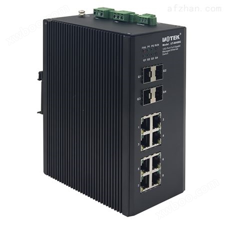 UT-66408宇泰 UT-66408 8GE+4G非网管型以太网交换机