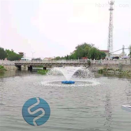 浮水式喷泉曝气机设备特点