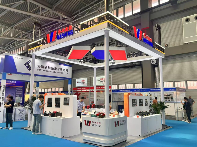 华兴数控亮相青岛机床展 关键技术吸引众多合作