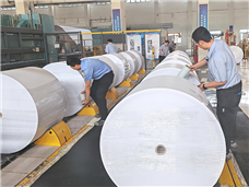 山东博汇纸业PM8机台数码纸产量创佳绩